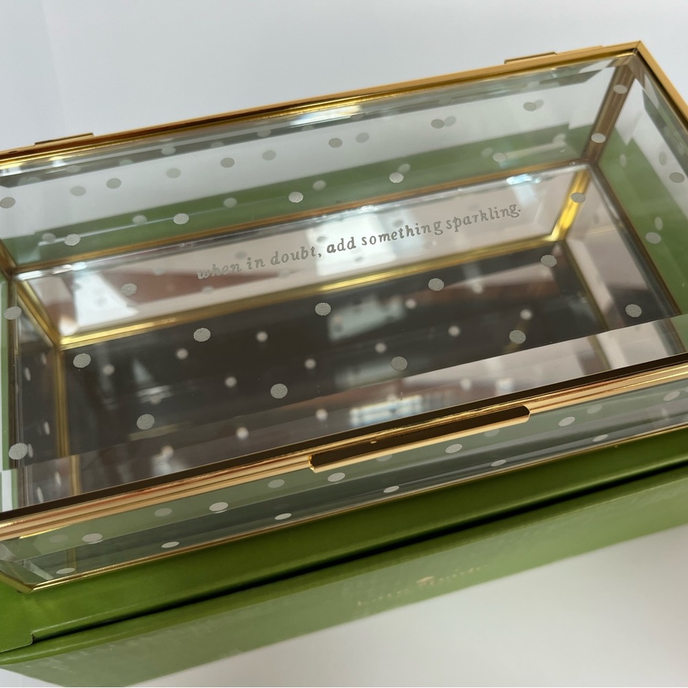 Kate Spade Lenox Larabee Dot jewelry box